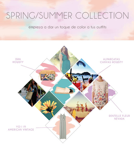 Diseño newsletter spring-summer collection